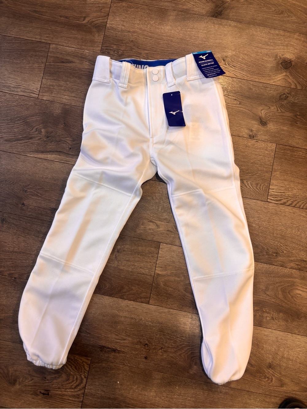 Mizuno White Baseball Pants